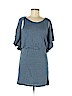Robert Rodriguez 100% Linen Blue Casual Dress Size 6 - photo 1
