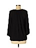 MICHAEL Michael Kors Black 3/4 Sleeve Top Size M - photo 2