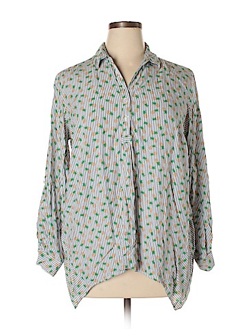 Premise Studio Long Sleeve Blouse (view 1)