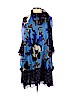Diane von Furstenberg Blue Casual Dress Size S - photo 1
