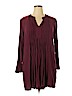Old Navy 100% Polyester Burgundy Casual Dress Size XL - photo 1