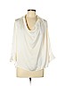 Vince. 100% Polyester White 3/4 Sleeve Blouse Size 6 - photo 1