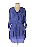 Rebecca Taylor 100% Polyester Purple Casual Dress Size 8 - photo 1