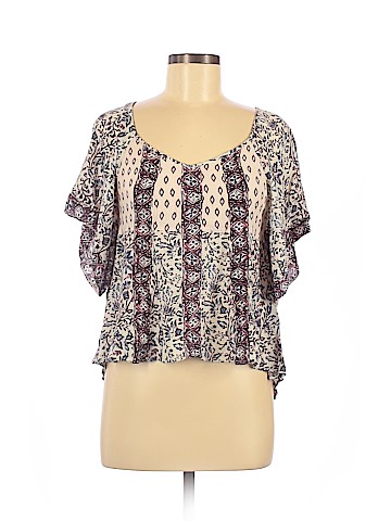 Free People Short Sleeve Blouse (view 1)