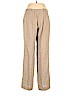 Armani Collezioni 100% Polyester Tan Casual Pants Size 10 - photo 2