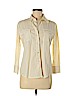 Theory Yellow Long Sleeve Button-Down Shirt Size M - photo 1