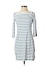 Lauren by Ralph Lauren 100% Cotton White Casual Dress Size S (petite) - photo 1