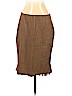 Rebecca Taylor Brown Wool Skirt Size 6 - photo 1