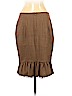 Rebecca Taylor Brown Wool Skirt Size 6 - photo 2