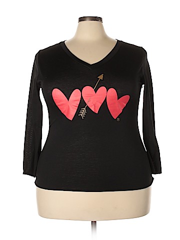 Unbranded 3/4 Sleeve T-Shirt (view 1)