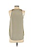 Theory 100% Silk Gray Sleeveless Silk Top Size P (petite) - photo 2