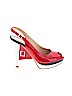 Fendi Red Heels Size EU 36 1/2 - photo 1