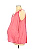 Motherhood Pink Sleeveless Blouse Size L - photo 1