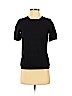 Ann Taylor Black Short Sleeve Top Size M (petite) - photo 1