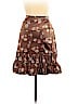 Marc by Marc Jacobs 100% Silk Brown Silk Skirt Size 2 - photo 1