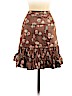 Marc by Marc Jacobs 100% Silk Brown Silk Skirt Size 2 - photo 2