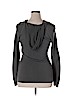 BCBGMAXAZRIA 100% Acrylic Gray Pullover Hoodie Size XL - photo 2