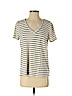 LACAUSA Ivory Short Sleeve T-Shirt Size S (petite) - photo 1