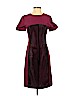 Max Mara Burgundy Cocktail Dress Size 8 - photo 1