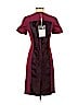 Max Mara Burgundy Cocktail Dress Size 8 - photo 2