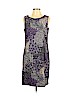 Connected Apparel Purple Casual Dress Size 14 - photo 1