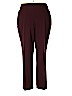 Roz & Ali Burgundy Dress Pants Size 20 - photo 1