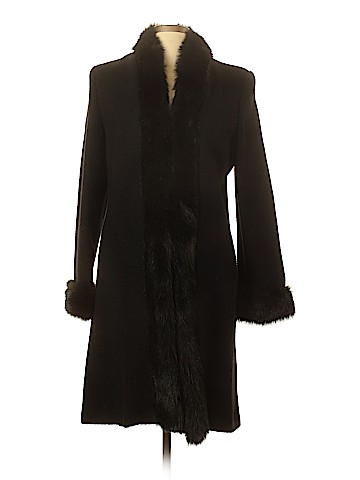 Dennis Basso Wool Coat (view 1)