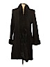 Dennis Basso Black Wool Coat Size MED - photo 1