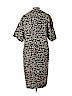 Rickie Freeman for T.J Nites 100% Linen Black Casual Dress Size 4 - photo 2