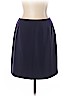 Caslon 100% Polyester Purple Casual Skirt Size 12 (petite) - photo 1
