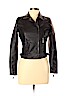 JouJou 100% Polyurethane Black Faux Leather Jacket Size L - photo 1