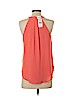 Naked Zebra 100% Polyester Orange Sleeveless Blouse Size S - photo 2