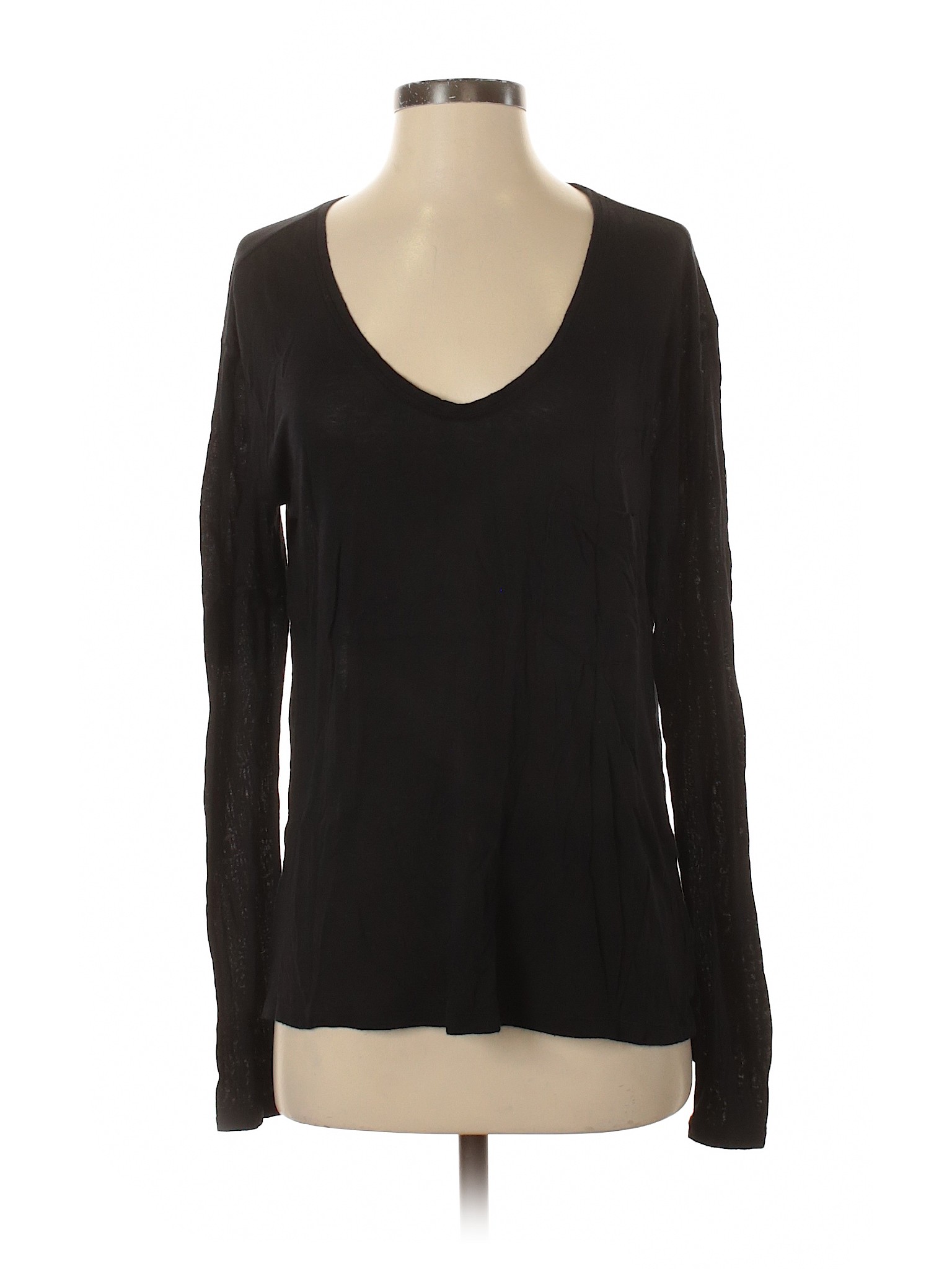BP. Women Black Long Sleeve T-Shirt S | eBay