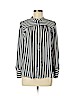 Ann Taylor LOFT 100% Polyester Black Long Sleeve Blouse Size M (petite) - photo 1
