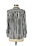 Ann Taylor LOFT 100% Polyester Black Long Sleeve Blouse Size M (petite) - photo 2
