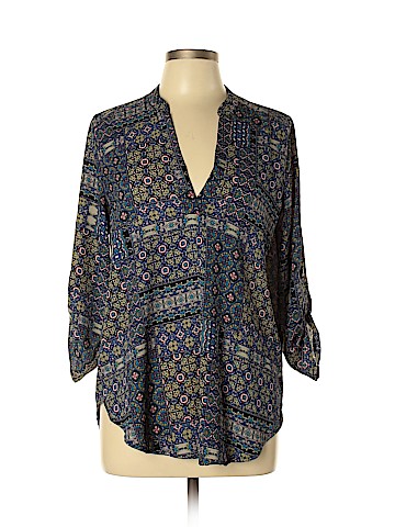 Lush 3/4 Sleeve Blouse (view 1)