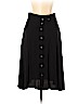 Mittoshop 100% Rayon Black Casual Skirt Size M - photo 1