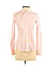 Theory 100% Cotton Pink Long Sleeve Button-Down Shirt Size S - photo 1