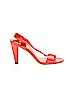 Jimmy Choo 100% Leather Orange Sandals Size EU 37 - photo 1