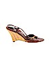Prada 100% Leather Brown Sandals Size EU 39 - photo 1