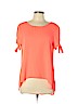 Meraki 100% Polyester Orange Short Sleeve Blouse Size L - photo 1