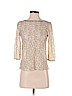 Ann Taylor LOFT Ivory 3/4 Sleeve Blouse Size XXS (petite) - photo 1