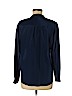 Banana Republic 100% Silk Blue Long Sleeve Silk Top Size M (petite) - photo 2