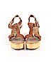 G.I.L.I. 100% Leather Brown Wedges Size 6 1/2 - photo 2