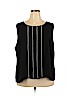 The Limited 100% Polyester Black Sleeveless Blouse Size 2X - photo 1