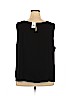 The Limited 100% Polyester Black Sleeveless Blouse Size 2X - photo 2