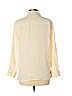 DKNY 100% Silk Tan Long Sleeve Silk Top Size M (petite) - photo 2