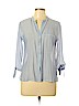 Zara Basic Blue 3/4 Sleeve Blouse Size M - photo 1