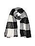 Unbranded Checkered-gingham Black Scarf One size - photo 1