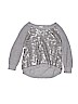 Justice Gray Pullover Sweater Size 16 - photo 1